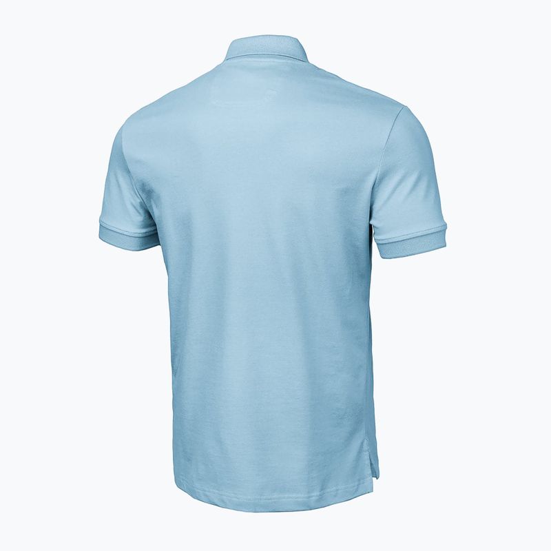 Pánske polo tričko Pitbull West Coast Polo Pique Regular light blue 2