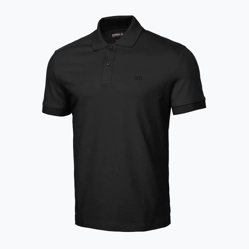 Pánske polo tričko Pitbull West Coast Polo Pique Regular black