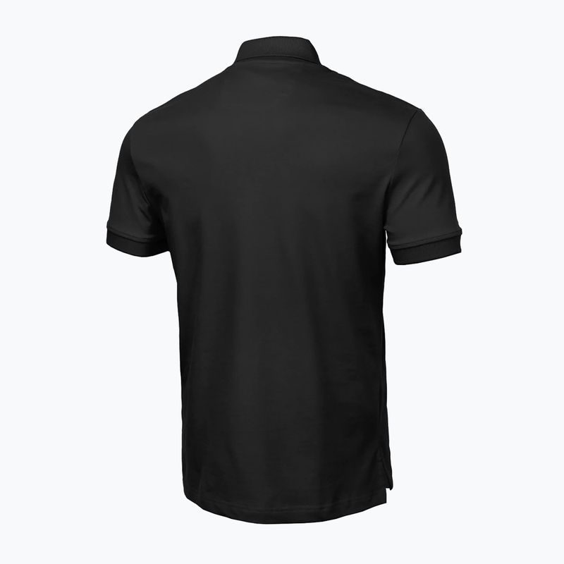 Pánske polo tričko Pitbull West Coast Polo Pique Regular black 2