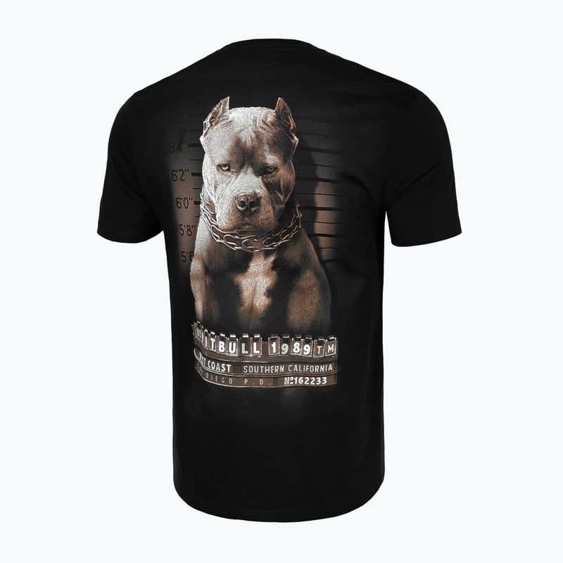 Pitbull West Coast pánske čierne tričko Mugshot 2 5