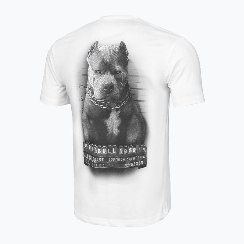 Pitbull West Coast pánske biele tričko Mugshot 2 5