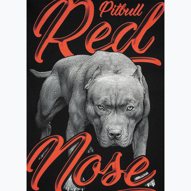 Pitbull West Coast Red Nose 23 čierne pánske tričko 8