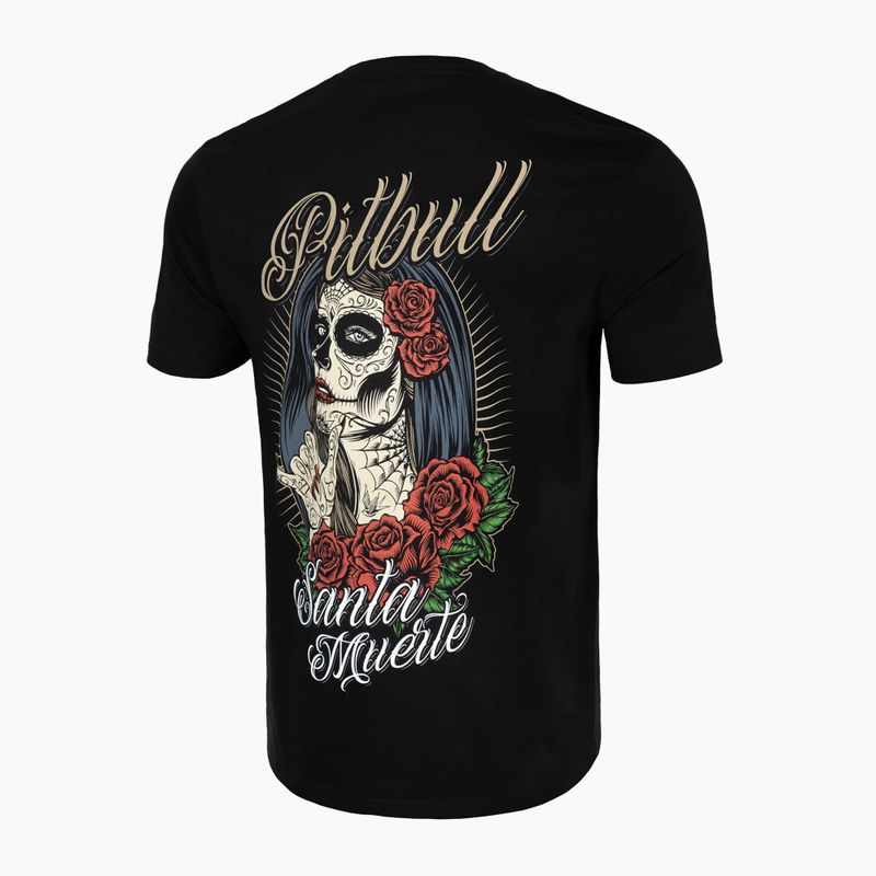 Pánske tričko Pitbull West Coast Santa Muerte 23 black