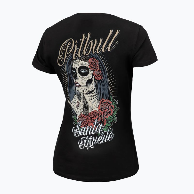 Dámske tričko Pitbull West Coast Santa Muerte black