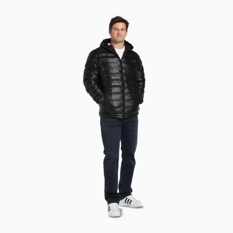 Pitbull West Coast pánska zimná bunda Deerfoot Hooded Padded black 2