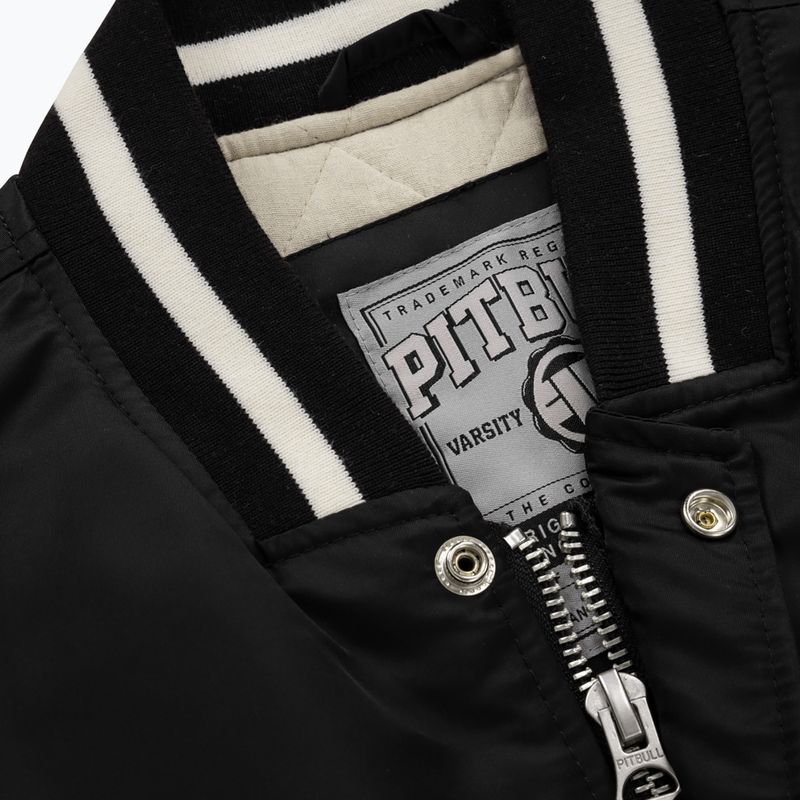 Pánska zimná bunda Pitbull Seabridge Varsity black 4