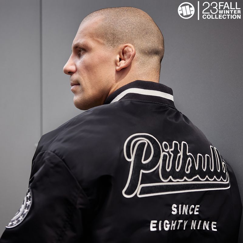 Pánska zimná bunda Pitbull Seabridge Varsity black 11