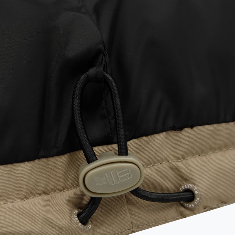 Pitbull West Coast pánska zimná bunda Taurus Hooded dark sand 10