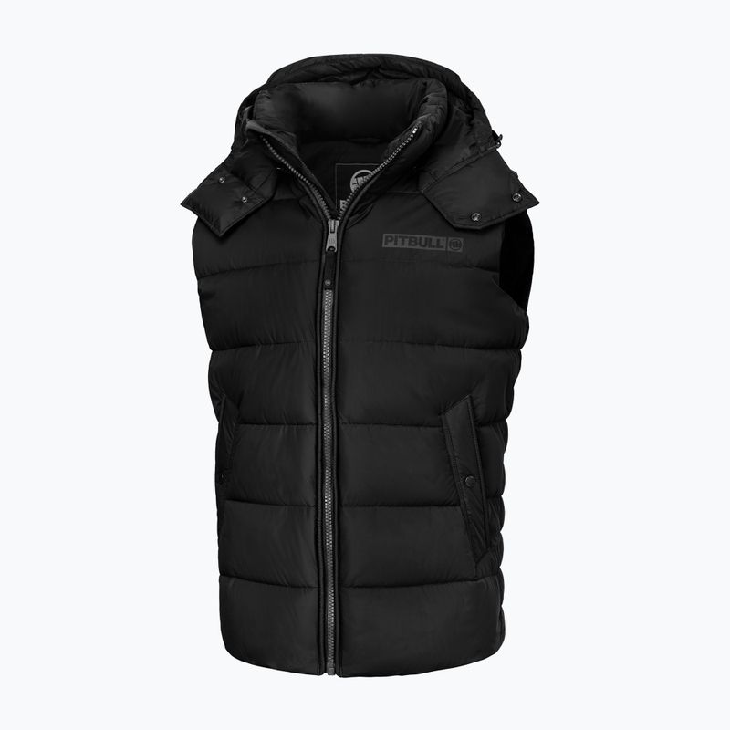 Pitbull West Coast pánska zimná bunda Perseus Hooded Vest black 4