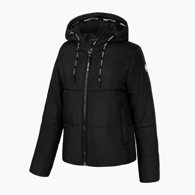 Pitbull West Coast dámska zimná bunda Jenell Quilted Hooded black 3