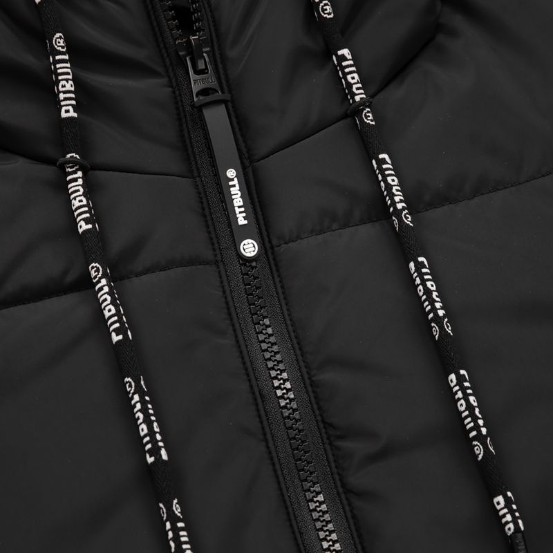 Pitbull West Coast dámska zimná bunda Jenell Quilted Hooded black 5