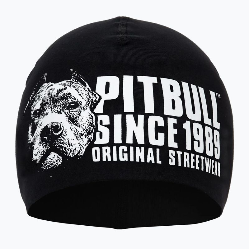 Pánska zimná čiapka Pitbull Beanie Blood Dog black