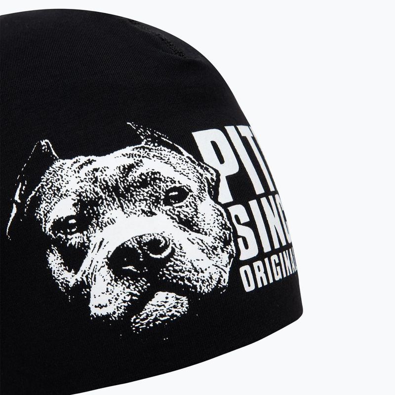 Pánska zimná čiapka Pitbull Beanie Blood Dog black 3