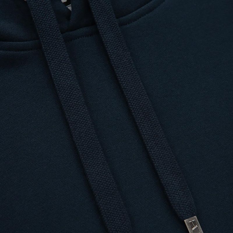 Pánska mikina s kapucňou Pitbull West Coast Small Logo dark navy 3