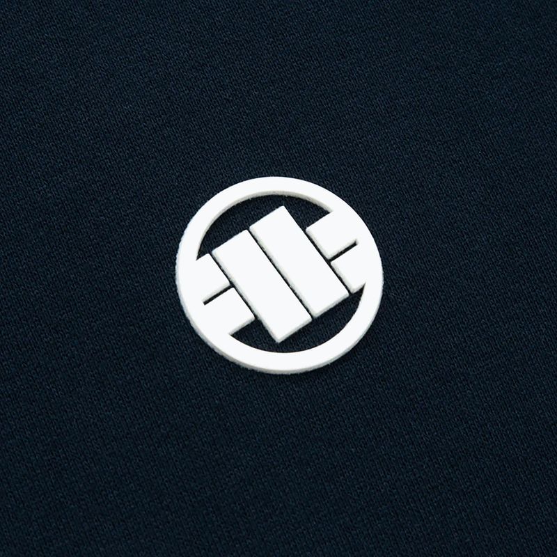 Pánska mikina s kapucňou Pitbull West Coast Small Logo dark navy 4