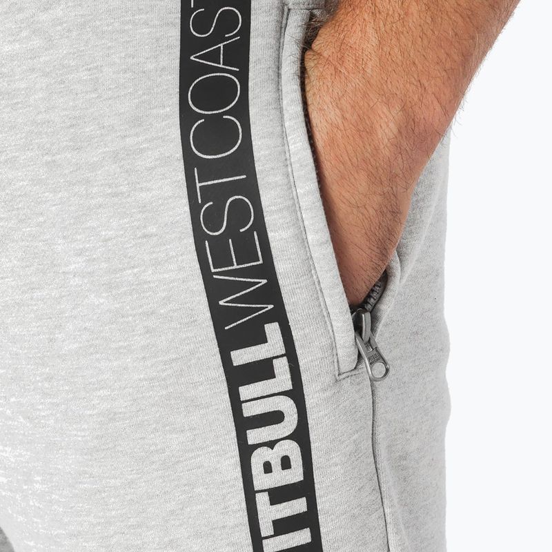 Pitbull West Coast pánske nohavice New Hilltop Jogging sivá/melanžová 2