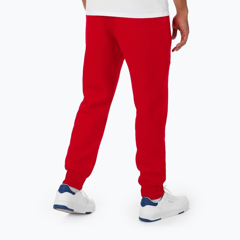 Pitbull West Coast pánske nohavice New Hilltop Jogging red 2