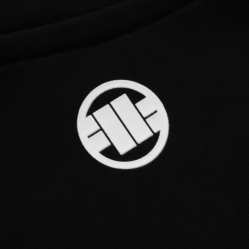 Pánska mikina s kapucňou Pitbull West Coast Steel Logo black 5