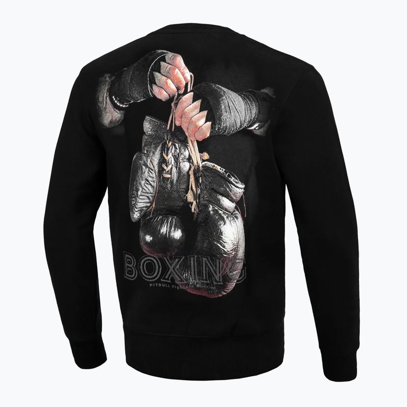 Pánska mikina Pitbull West Coast Boxing FD Crewneck black 4