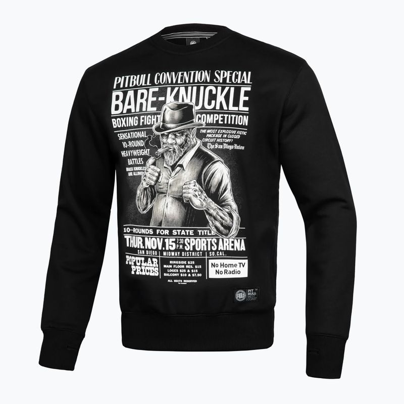 Pitbull West Coast pánska mikina Bare Knuckle Crewneck black 2