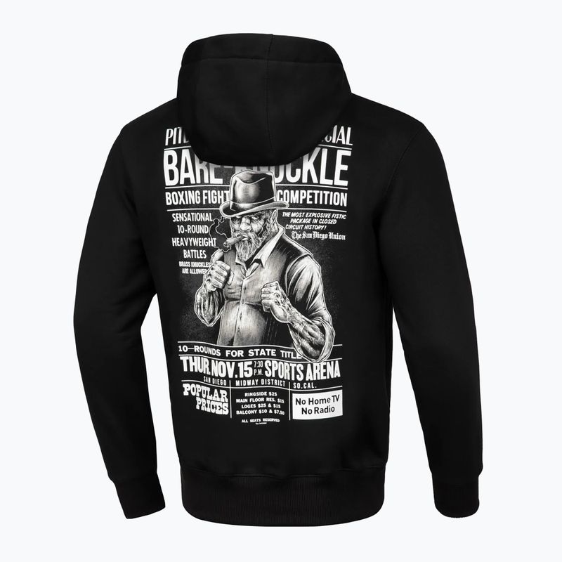 Pánska mikina Pitbull Bare Knuckle Hooded black 2