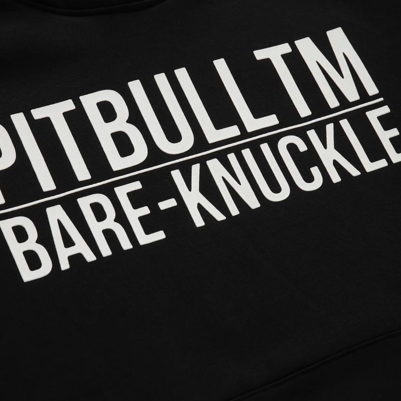 Pánska mikina Pitbull Bare Knuckle Hooded black 4