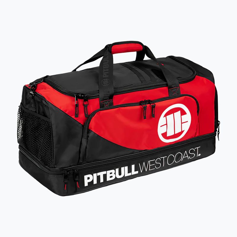 Tréningová taška Pitbull West Coast Logo 2 Tnt 100 l čierna/červená