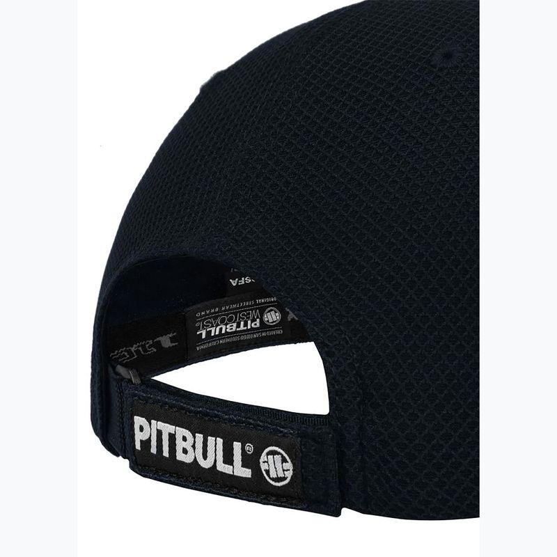 Pitbull Snapback ,,Logo" Hybrid dark navy baseballová čiapka 7