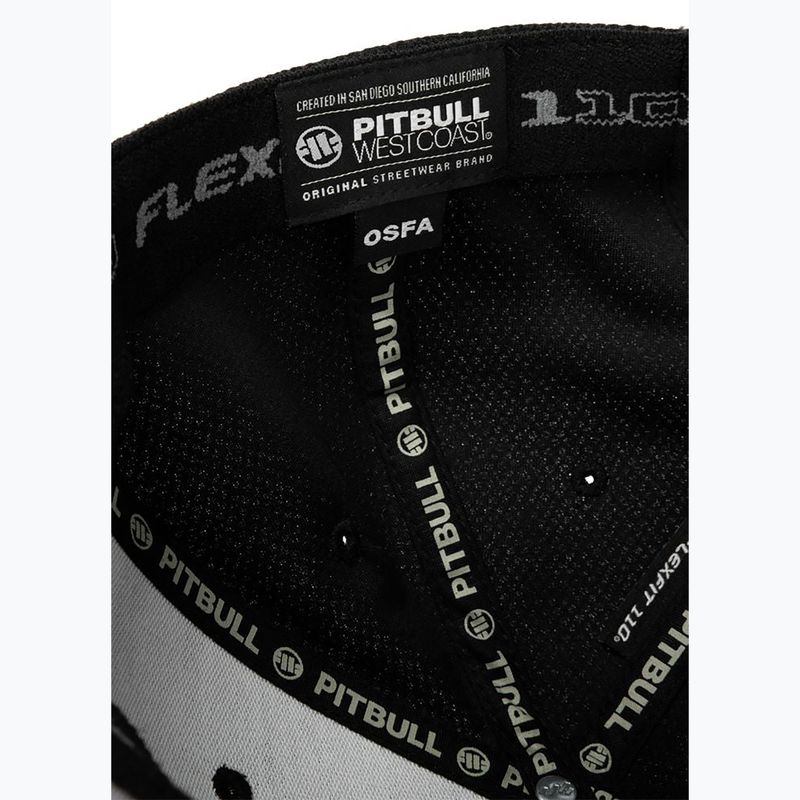 Pitbull Snapback ,,Logo" Hybrid dark navy baseballová čiapka 8