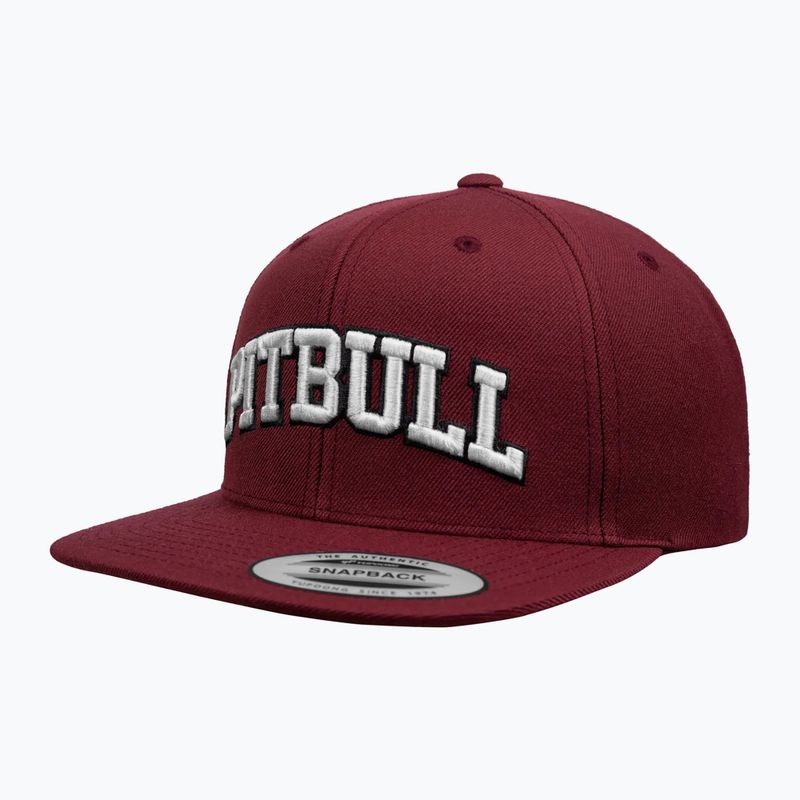 Šiltovka Pitbull West Coast Snapback Pitbull YP Classic Premium burgundy