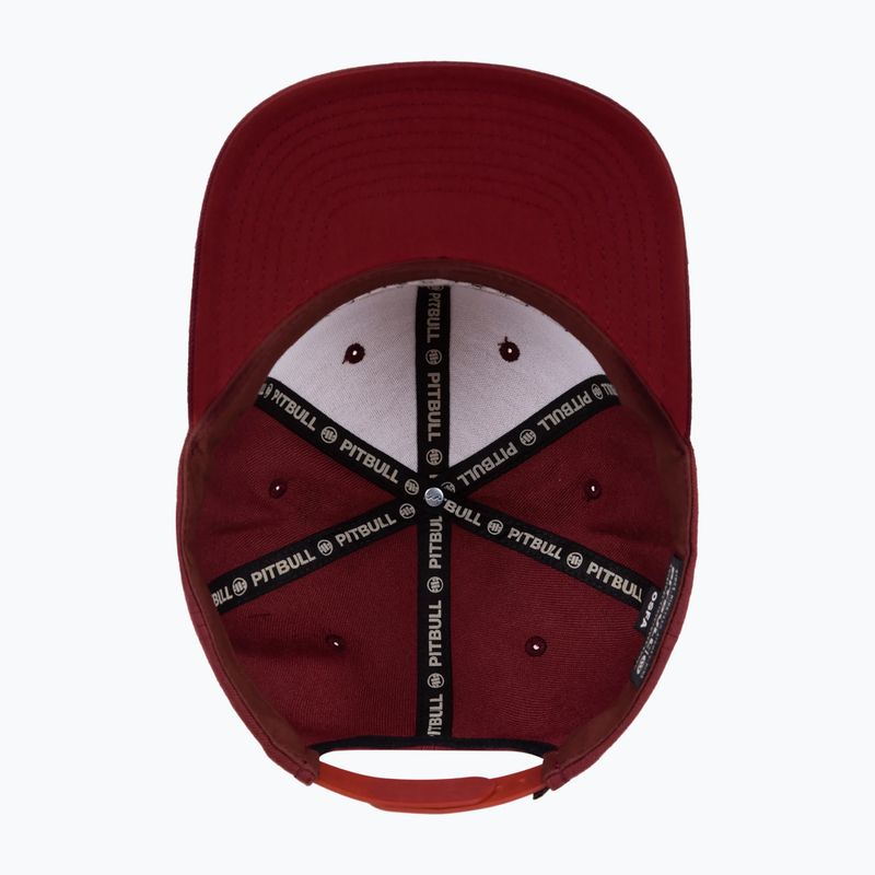 Šiltovka Pitbull West Coast Snapback Pitbull YP Classic Premium burgundy 3