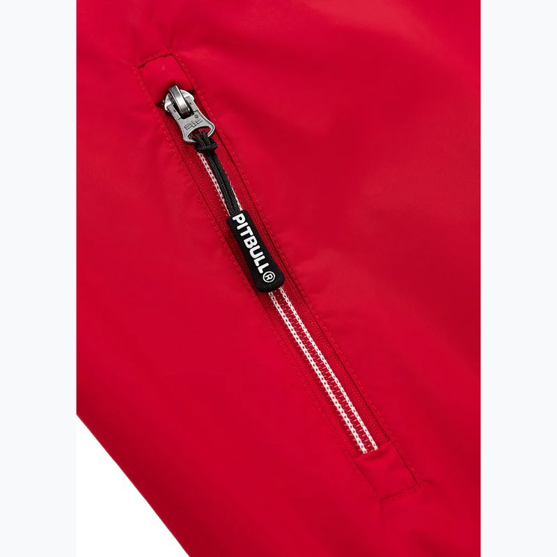 Pánska bunda Pitbull West Coast Athletic Hilltop Hooded Nylon red 6