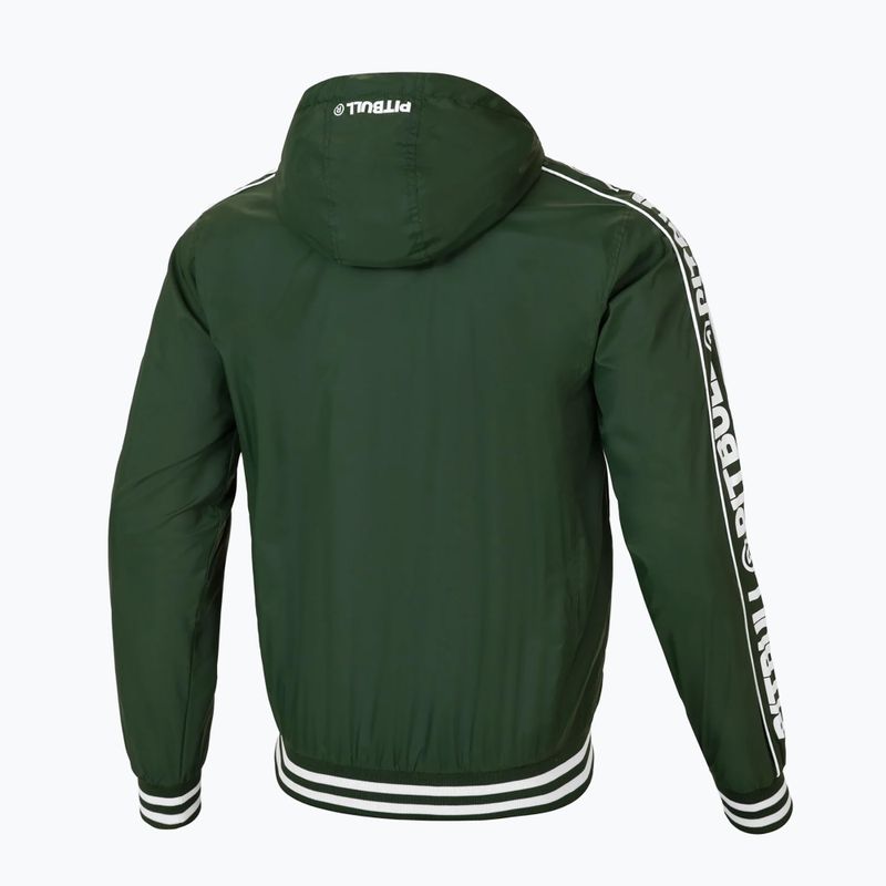 Pánska bunda Pitbull Whitewood Hooded Nylon green 9