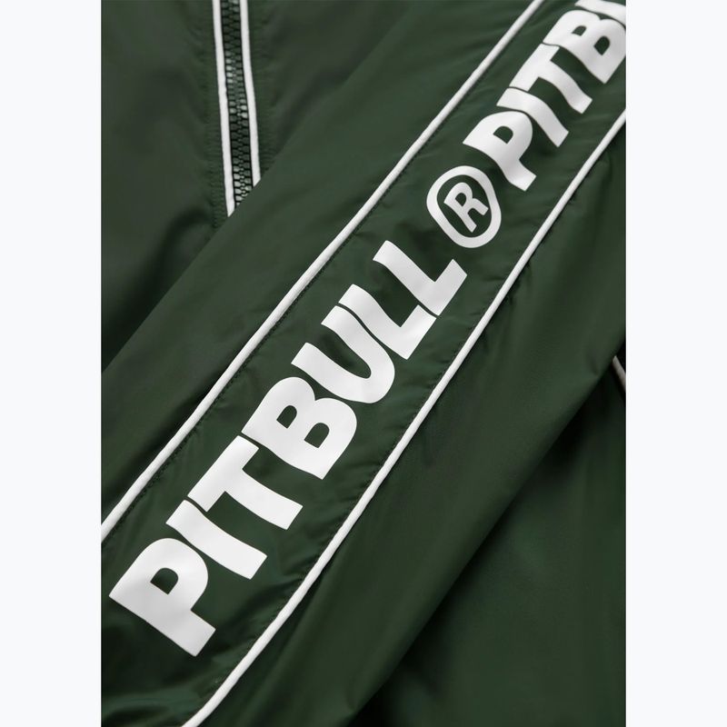 Pánska bunda Pitbull Whitewood Hooded Nylon green 14