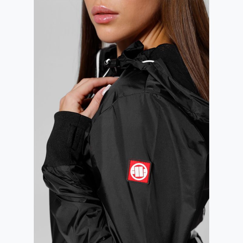 Dámska bunda Pitbull West Coast Aaricia Hilltop Hooded Nylon black 7