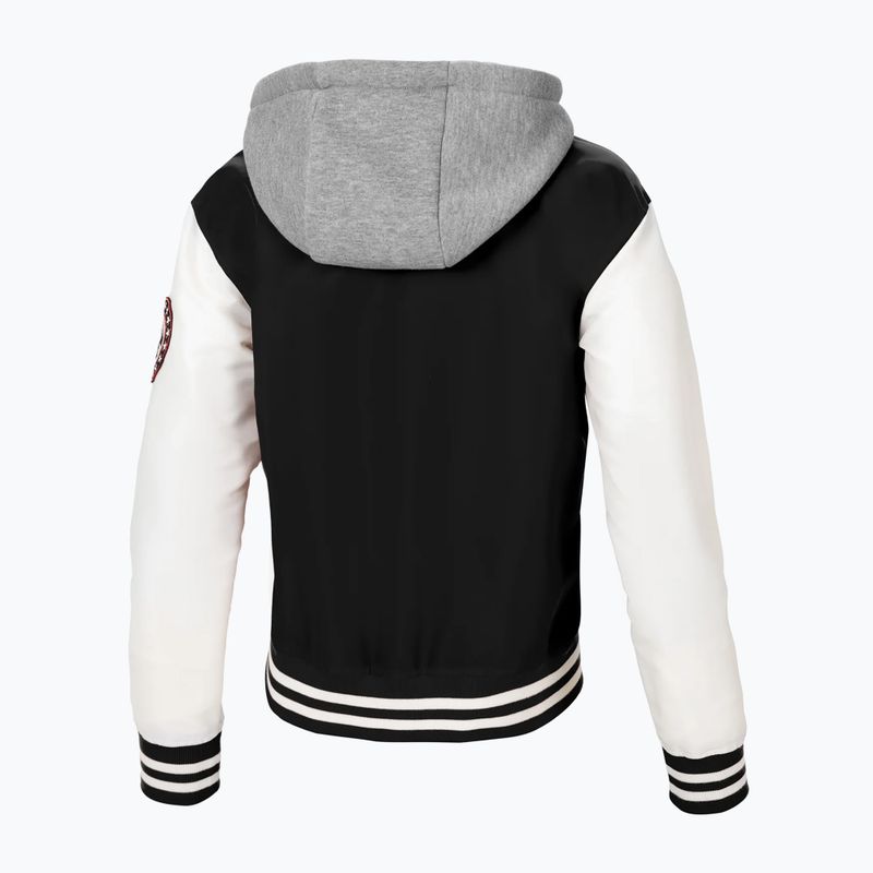 Pitbull West Coast dámska bunda Eagle Ridge Hooded Varsity black 4