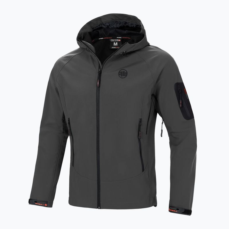 Pánska bunda Pitbull West Coast Airfield Softshell graphite 4