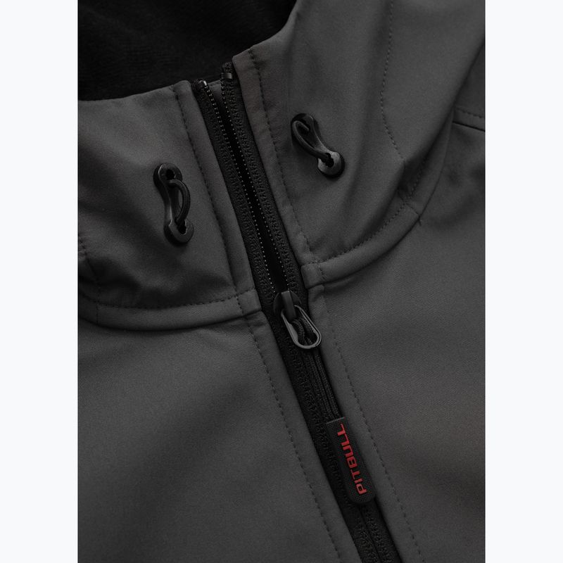 Pánska bunda Pitbull West Coast Airfield Softshell graphite 6