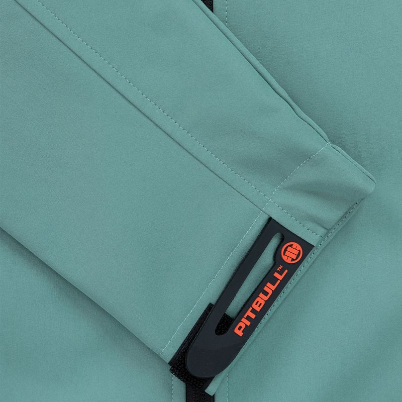 Pánska bunda Pitbull West Coast Airfield Softshell mint 12