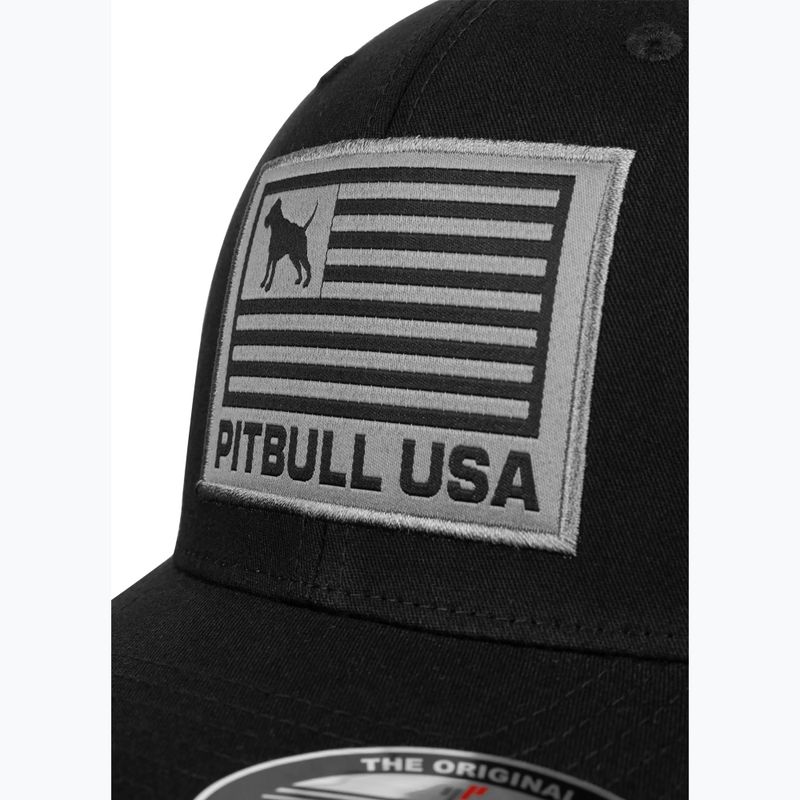 Pánska čiapka Pitbull Mesh Full Cap Pitbull Usa Multicam black 4