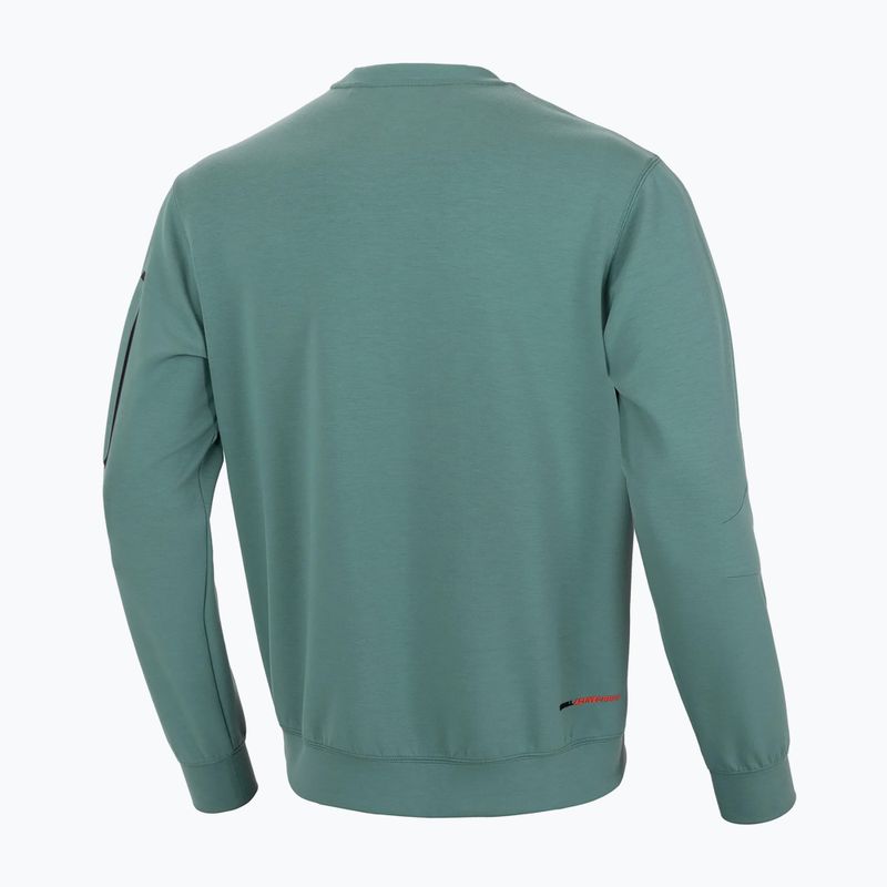 Pánska mikina Pitbull West Coast Explorer Crewneck mint 5