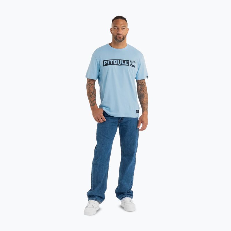 Pánske tričko Pitbull West Coast Hilltop light blue 2