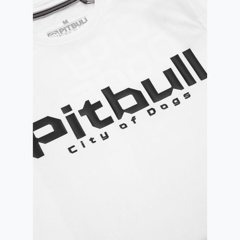 Pitbull West Coast City Of Dogs pánske tričko biele 5