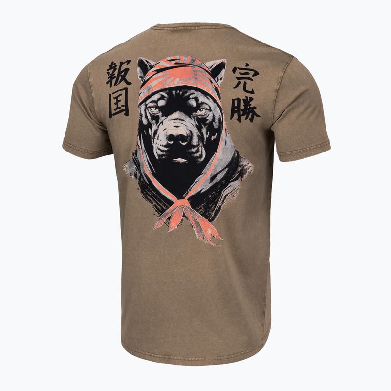 Pánske tričko  Pitbull West Coast Bravery coyote brown 5