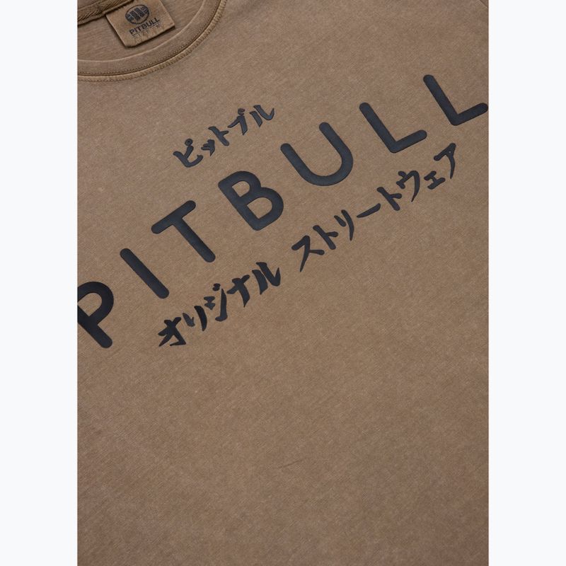 Pánske tričko  Pitbull West Coast Bravery coyote brown 7
