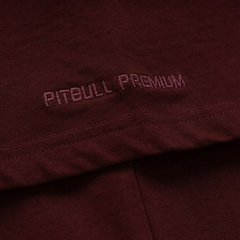 Pánske tričko  Pitbull West Coast Usa Cal burgundy 7