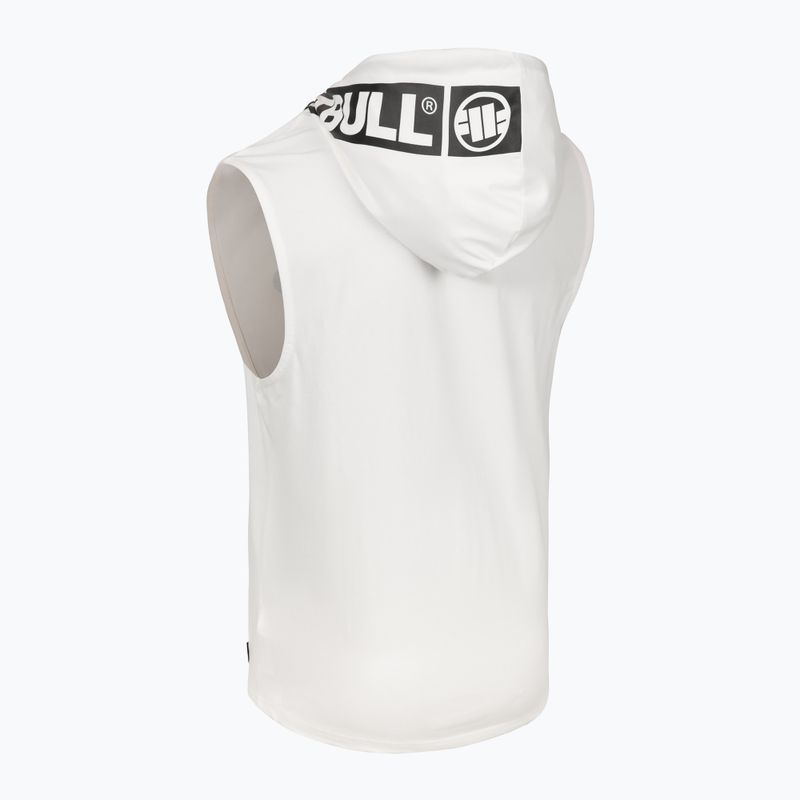 Pánske tielko Pitbull Mercado Hilltop Hooded Sleeveless white 8