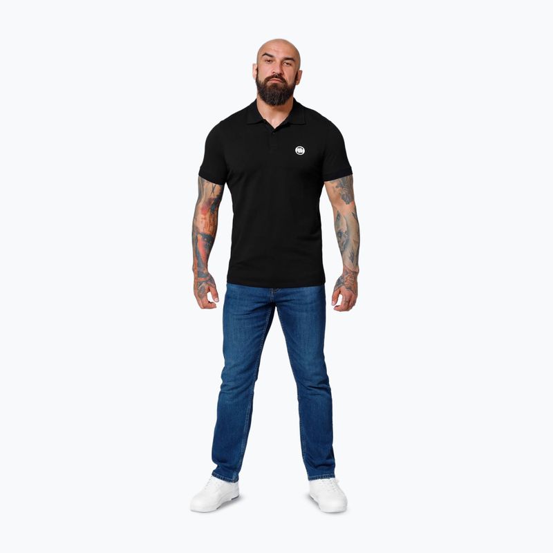 Pánska polokošeľa Pitbull Small Logo black 4