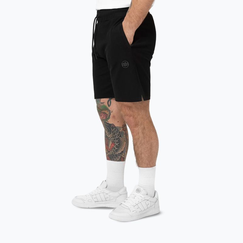 Pánske šortky Pitbull West Coast Pique Rockey black 6