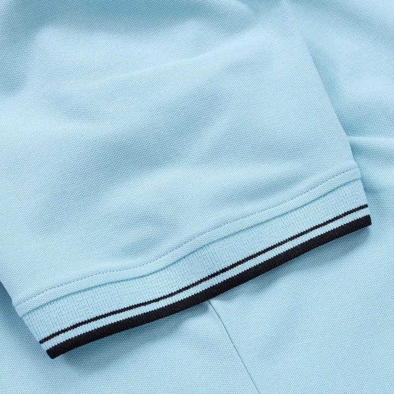 Pánska polokošeľa Pitbull West Coast Pique Stripes Regular light blue 8